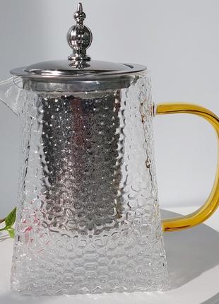 Чайник заварочный стеклянный Olens "Ледяная Гиза" 750мл GG