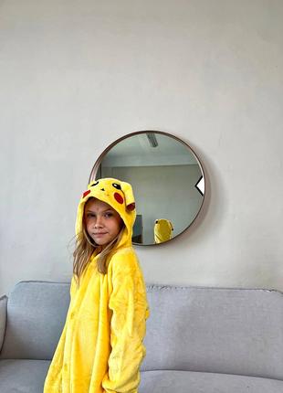 Детский кигуруми пикачу, Детская пижама желтый Пикачу