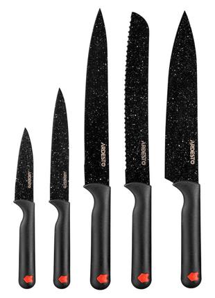 Набор ножей Ardesto Black Mars AR-2105-BR 5 предметов