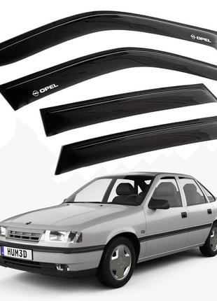 Дефлекторы Окон \ Ветровики Opel Vectra A сед 1988-1995 (скотч...