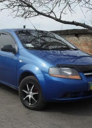 Дефлекторы окон (Ветровики) Chevrolet Aveo I,II (T200) седан 2...