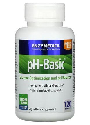 Натуральная добавка Enzymedica pH-Basic, 30 капсул
