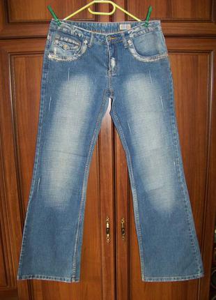 Классические синие женские джинсы 98.86 jeans 44 европейский