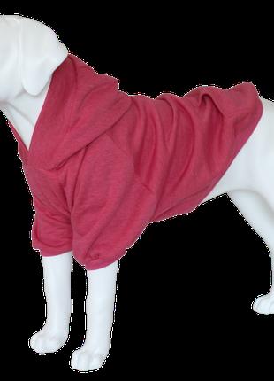 Худі Для Собак оверсайз з капюшоном тепле Pink XS-7XL XL