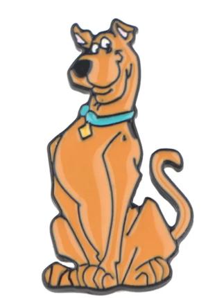 Брошь брошка пин значок мульт скуби ду Scooby-Doo собака