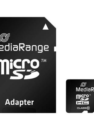 Карта памяти Mediarange 16GB microSD class 10 (MR958)