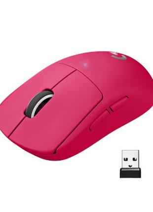 Мышка Logitech G Pro X Superlight Wireless Magenta (910-005956)