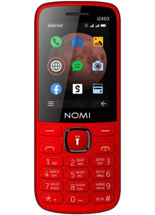 Мобильный телефон Nomi i2403 Red