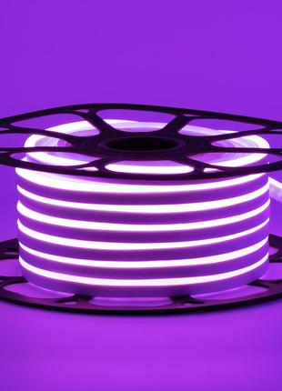 Неоновая лента светодиодная фиолетовая 12v 6х12 avt-smd2835 12...