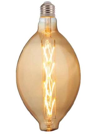 Светодиодная лампа filament enigma-xl 8w е27 янтарь