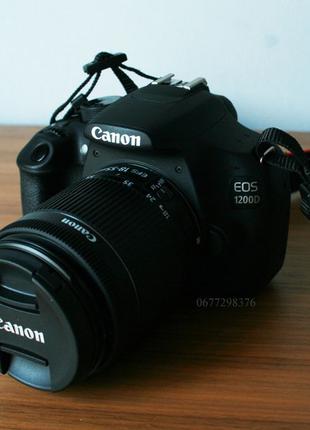 Фотоаппарат Canon EOS 1200D + 18-55 DC lll | Новый, полный ком...