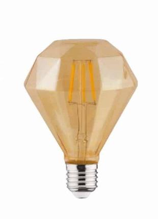 Світлодіодна лампа filament rustic diamond-4 4w e27 2200к