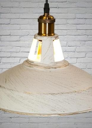 Светильник-подвес в стиле лофт 6857-310-wh-g