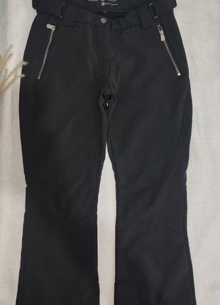 Лыжные теплые женские брюки софтшелл crane eu 40/42