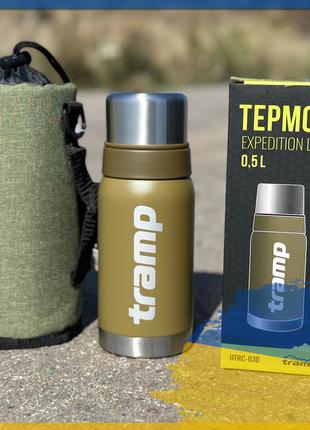 Термос для напитков + Tramp Expedition Line на 0,5 л туристиче...