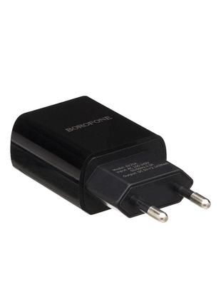 Сетевая зарядка Borofone BA20A 2.1A адаптер 1 USB + кабель Lig...