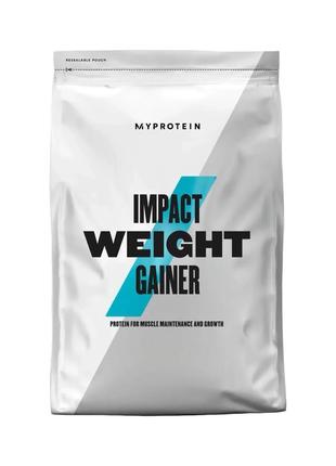 Гейнер MyProtein Impact Weight Gainer, 2.5 кг Полуниця