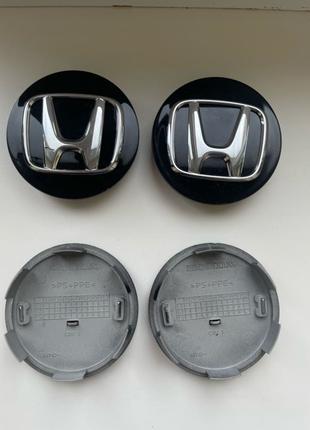 Колпачки заглушки  на литые диски Honda комплект