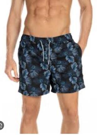 Jack jones пляжные купальные шорты трусы мужские синие