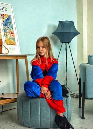 Пижама кигуруми Человек-паук для детей