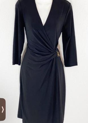 Черное нарядное платье от anne klein
