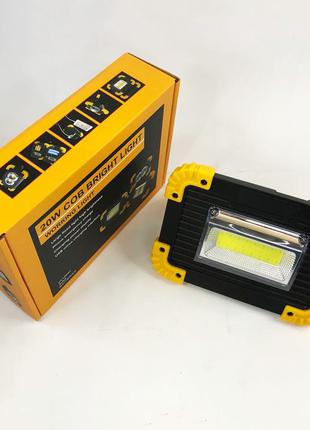 Мощный фонарь для рыбалки USB L811-20W-COB-1W | Фонарь-светиль...
