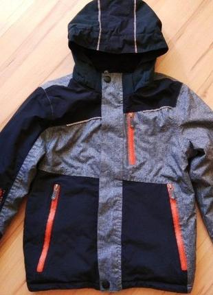 Демисезонная куртка с флисовой подстежкой c&a raintex германия