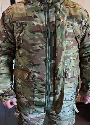 Куртка тактична мультикам зимова для військовослужбовців, армі...