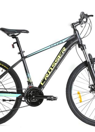 Горный алюминиевый велосипед Crosser Ultra 26" Hidraulic , рам...