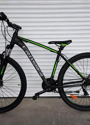 Гірський велосипед Crosser Inspiron 29" рама 19" чорно-зелений