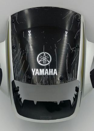 Передній обтічник під квадратну фару Yamaha YBR-125 Срібло