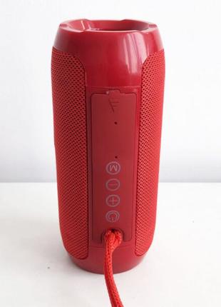 Bluetooth-колонка TG-117 портативна вологостійка. Колір червоний
