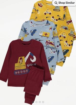 Пижамы, машинки,для мальчика george