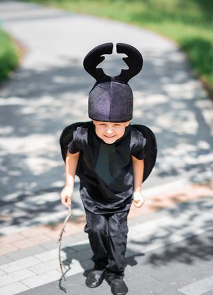 Детский карнавальный костюм Жук рогач для мальчика