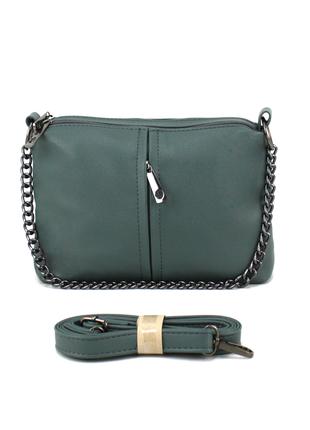 Женская сумка кросс-боди Voila 50565 зеленая