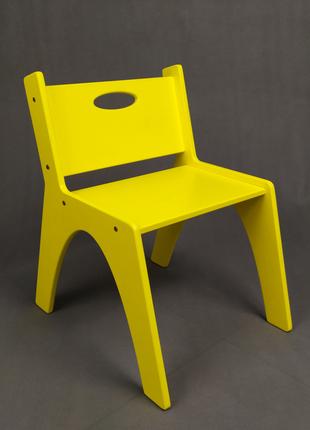 Детский стул для рисования "Классический" (Желтый)