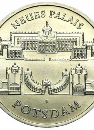 Германия - ГДР › Восточная Германия 5 марок, 1986 Новый дворец...