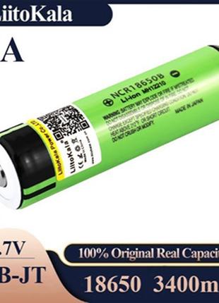 Аккумулятор 18650, LiitoKala NCR 34B-JT, 3400mAh, ОРИГИНАЛ, GP...