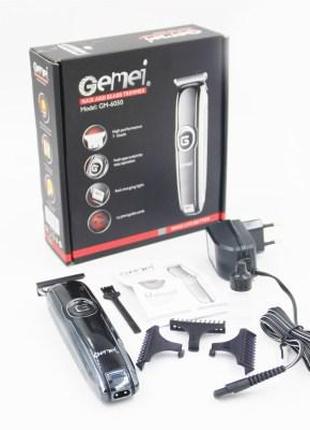 Машинка для стрижки волос Gemei GM-6050, Gp1, Хорошего качеств...