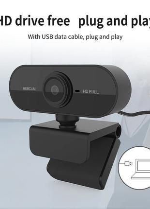 Веб-камера с гарнитурой X55, Web camera 1080P с микрофоном, we...