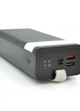 Power bank WUW Y108 30000 mAh Повербанк з ліхтарем Зовнішній а...