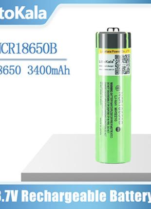 Аккумулятор 18650, LiitoKala NCR 34B-JT, 3400mAh, ОРИГИНАЛ, GP...