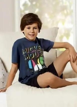 Пижама детская на мальчика футболка и шорты