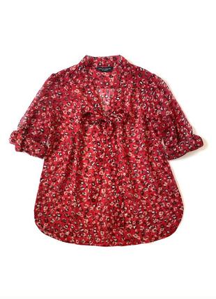 Шифоновя блузка с завязками dorothy perkins, xl