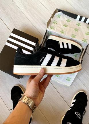 Adidas campus black&amp;white