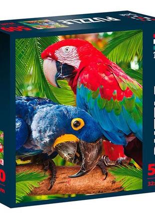 Puzzle «parrots»dt500-01