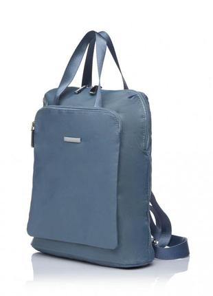 Модный женский рюкзак полиэстер синий арт.7075 blue latit (китай)