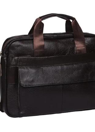 Деловая сумка-портфель натуральная кожа коричневый арт.k11688 ...