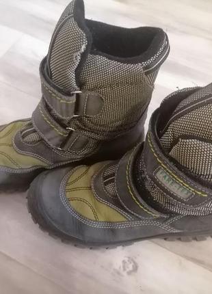 Зимние термо ботинки сапоги fare tex membrane 34 размер 21,5 см