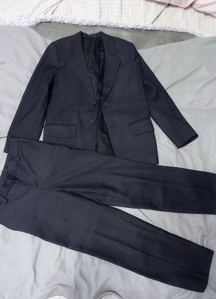 Дитячий костюм двійка ,піджак, брюки 10-12 років розмір 34